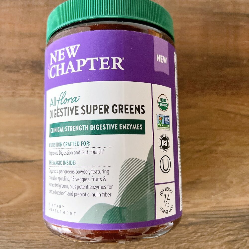 New Chapter All-Flora Super Greens Powder 30 Servings